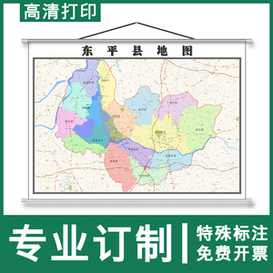 東平縣全新地圖概覽